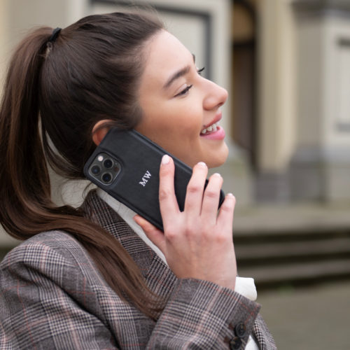 iniziali pu leather style