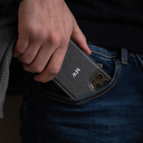 iniziali pu leather style